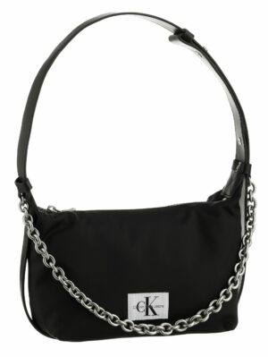 Calvin Klein Jeans Schultertasche "NYLON CHAIN SHOULDER BAG22" schwarz