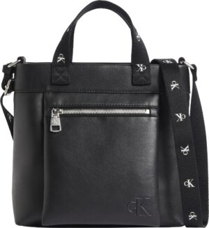 Calvin Klein Jeans Shopper "ULTRALIGHT NS XBODY TOTE23 PU" schwarz