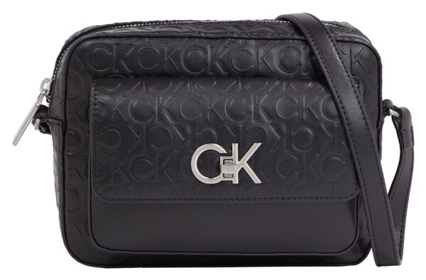 Calvin Klein Mini Bag "RE-LOCK CAMERA BAG W/FLAP-EMB MN"