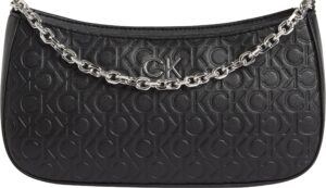 Calvin Klein Schultertasche "RE-LOCK SHOULDER BAG EMB MONO"