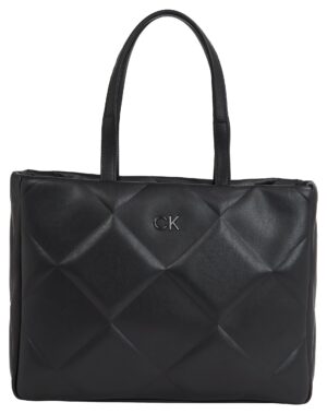 Calvin Klein Shopper "RE-LOCK QUILT TOTE LG"