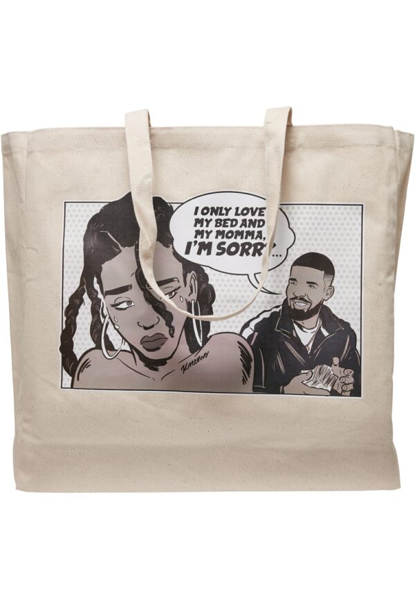 MisterTee Handtasche "Sorry Oversize Canvas Tote Bag"