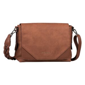 TOM TAILOR Umhängetasche "Wendy Flap bag M top zip"