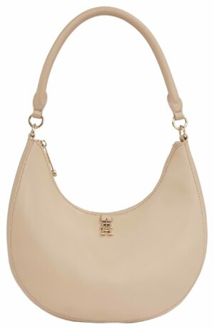 Tommy Hilfiger Schultertasche "TH FEMININE SHOULDER BAG" beige