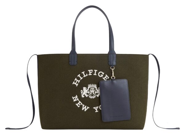 Tommy Hilfiger Shopper "ICONIC TOMMY TOTE WOOL LOGO"