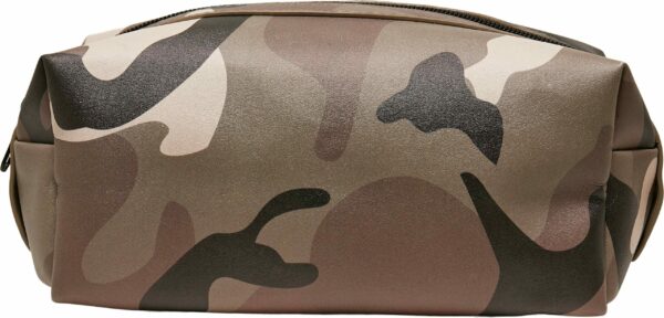 URBAN CLASSICS Handtasche "Accessoires Synthetic Leather Camo Cosmetic Pouch"