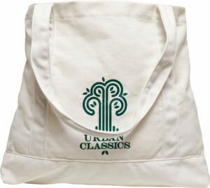 URBAN CLASSICS Handtasche "Unisex Logo Canvas Tote Bag"